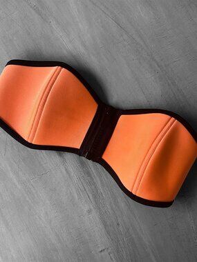 Triangl Neoprene Bandeau Balconette Bikini Top Size Small